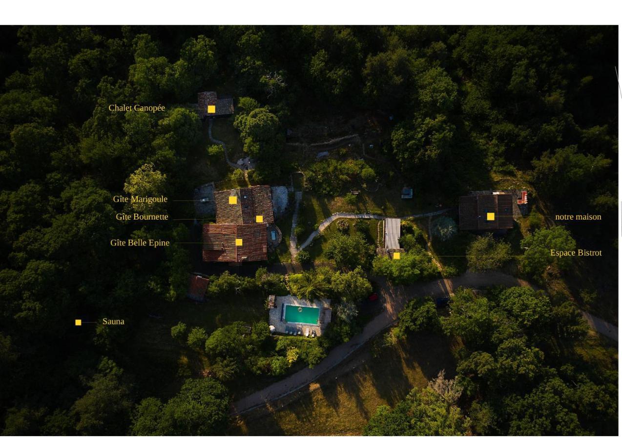 Les Grangeonnes, Gites Nature, Piscine, Bain Nordique, Sauna Pour Accueil Familiale Ou De Groupe Saint-Basile Екстериор снимка
